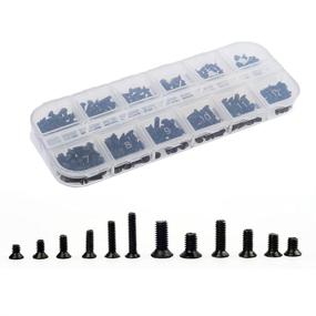 img 4 attached to 💻 All-in-One Laptop Screw Kit: QTEATAK 240Pcs Replacement for SSD, Hard Disk & SATA - Perfect for Notebook Computers!