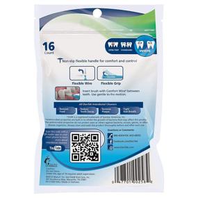 img 2 attached to 🪥 DenTek Easy Brush Wide Interdental Cleaners 16 Pack (6 Packs)