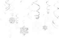 ❄️ повысьте праздничное оформление супермаркета с набором наращивающих светлых снежинок. логотип
