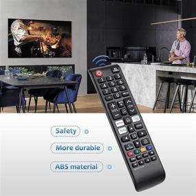 img 1 attached to 📱 YOSUN Remote Control for Samsung 43/50/55/58/65/75 Inch 4K UHD 7 Series Smart LED TV BN59-01315A/D/J - Effortless TV Control