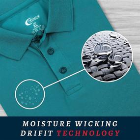 img 1 attached to Stay Cool and Dry with our Premium X Large Men's Moisture Wicking Shirts