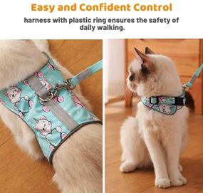 img 1 attached to Pet Vipheo Harnesses Adjustable Reflective
