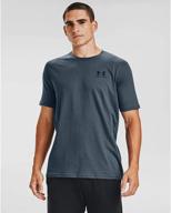 under armour sportstyle t shirt charcoal sports & fitness логотип