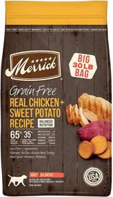 img 4 attached to Merrick Grain Free Real Chicken and Sweet Potato Recipe: Premium Dry Dog Food