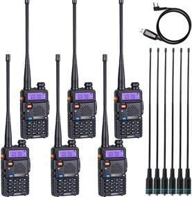 img 4 attached to 📻 Six-Pack of TIDRADIO UV-5R Ham Radio Handhelds