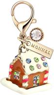 mc133 crystal chocolate lobster pendant logo