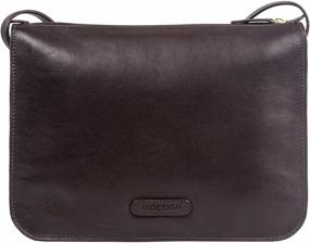 img 4 attached to Hidesign Carmel Small Sling Brown Women's Handbags & Wallets