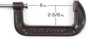 img 3 attached to TEKTON Malleable C Clamp Opening 4027: Durable and Flexible for Various Applications