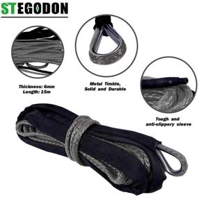 img 2 attached to STEGODON Synthetic 000Lbs Protecting Sleeve Exterior Accessories