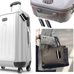 img 1 attached to 🧳 Aluminium Baggage Identifier for Travel: Luggage Business Essentials