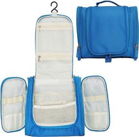 img 4 attached to 💦 Ultimate Travel Companion: Waterproof Cosmetic Organizer for Toiletries and Cosmetics