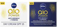 🧴 nivea q10 spf 15 anti-wrinkle day/night face cream set, 50 ml logo