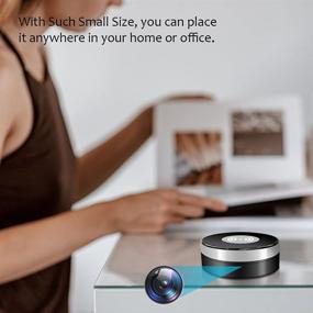 img 2 attached to 📷 YuanFan Hidden Spy WiFi Camera: Wireless Phone Charger with 160° Viewing Angle, HD 1080P, Motion Activated - Security Cameras for Home, Offices, and Stores