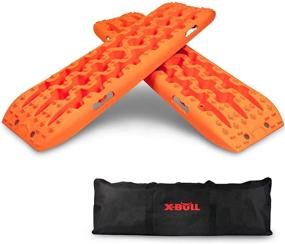 img 4 attached to X-BULL New Recovery Traction Tracks Sand Mud Snow Track Tire Ladder 4WD (Orange- No Hardware)