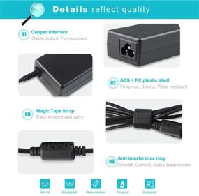 img 1 attached to 19V 5A Charger - Compatible with Dell Inspiron - Power Supply