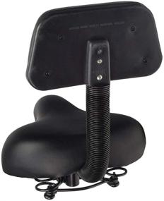 img 2 attached to 🚲 AlveyTech Deluxe Comfort Bike Saddle Seat with Backrest: Ultimate Support and Relaxation for Cyclists