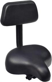 img 3 attached to 🚲 AlveyTech Deluxe Comfort Bike Saddle Seat with Backrest: Ultimate Support and Relaxation for Cyclists