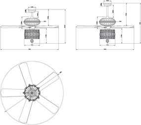 img 1 attached to Склад Tiffany CFL 8324REMO RB Люстра