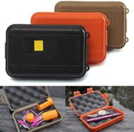 ultimate waterproof airtight survival case: tuantuan 10 pcs small outdoor plastic storage carry box logo