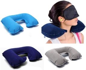 img 2 attached to Inflatable Earplugs Airplane Sleeping Ultralight