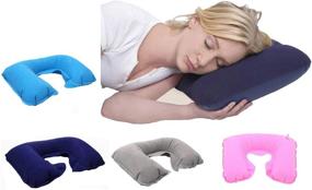 img 4 attached to Inflatable Earplugs Airplane Sleeping Ultralight