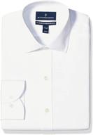 👔 effortlessly sleek: discover the amazon brand buttoned xtra slim non iron logo