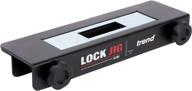 🔒 trending: lockjig lock jig - optimize routing for face-plate recess and mortise logo