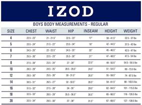 img 1 attached to IZOD Sleeve Dress Shirt White Boys' Clothing