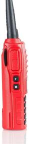 img 1 attached to Радиостанция BaoFeng UV-82HP (RED) с высокой мощностью на двух диапазонах: 136-174Мгц (VHF) 400-520Мгц (UHF) любительская (Ham) портативная двойная связь