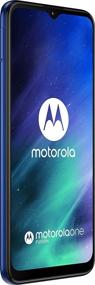 img 1 attached to 📱 Motorola One Fusion - 128GB, 4GB RAM - 6.5-Inch, 48MP Quad Camera - 5000mAh Battery - Dual SIM GSM Unlocked Global 4G LTE - T-Mobile, AT&T, Metro - International Model XT2073 (Ocean Blue)