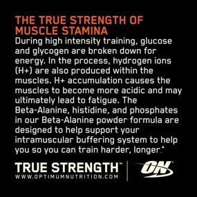 img 1 attached to Optimum Nutrition Beta-Alanine Supplement, Unflavored, 7.15 Ounce