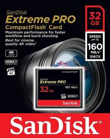 img 3 attached to 📸 Enhance Your Digital Storage: SanDisk CompactFlash Extreme Pro CF Memory Card SDCFXPS and SD Extreme Pro SDSDXXG Bundle with Everything But Stromboli CF Combo Reader (32GB Mix Pack)