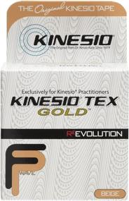 img 2 attached to 🔖 Kinesio Kinesiology Tape - 2 Inch by 16.4 Feet - Beige - Pack of 3