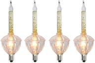 🕯️ glittery christmas candelabra replacement - traditional логотип