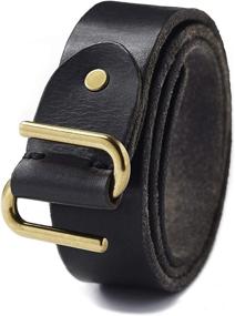 img 4 attached to 👖 Adjustable Holeless Men's Jeans Belts