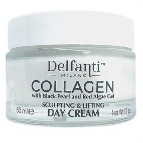 img 4 attached to 💆 Delfanti Milano Collagen Sculpting and Lifting Day Cream: Powerful Anti-Aging Formula with Black Pearl and Red Algae Gel