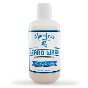 img 1 attached to 🧔 Maestro's Classic Beard Wash: A Signature Mark of a Man (8 Ounce)