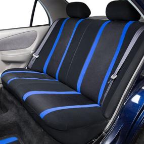 img 2 attached to FH Group FB070115 Sports Seat Covers (Blue) Full Set With Gift - Universal For Cars Trucks And SUVs