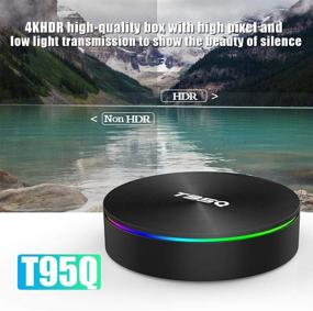 img 1 attached to 📺 High-performance Android 9.0 TV Box with T95Q Amlogic S905X2, DDR4 4GB RAM, 32GB ROM, 4K Ultra HD, Dual Band WiFi, Bluetooth 4.0 - Media Box for Ultimate Smart Entertainment