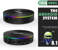 📺 high-performance android 9.0 tv box with t95q amlogic s905x2, ddr4 4gb ram, 32gb rom, 4k ultra hd, dual band wifi, bluetooth 4.0 - media box for ultimate smart entertainment logo