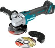 makita xag04z brushless cordless angle grinder: powerful lithium ion technology логотип