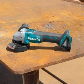 img 2 attached to Makita XAG04Z Brushless Cordless Angle Grinder: Powerful Lithium Ion Technology