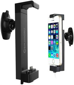 img 3 attached to 📱 Sinjimoru iPhone Car Charging Mount and Dashboard Phone Holder for iPhone 11 and All iPhone Series, Including Charging Cable. Sinji Car Kit, iPhone Package