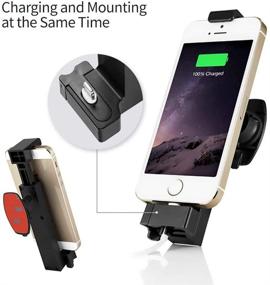 img 2 attached to 📱 Sinjimoru iPhone Car Charging Mount and Dashboard Phone Holder for iPhone 11 and All iPhone Series, Including Charging Cable. Sinji Car Kit, iPhone Package