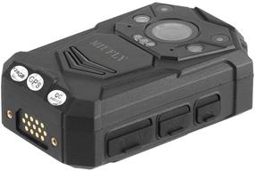 img 2 attached to 📷 MIUFLY 1296P HD Полицейская камера: неотъемлемый инструмент правоохранительных органов с 2-дюймовым дисплеем, ночным видением, 128G памяти и GPS.