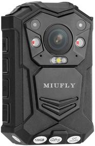 img 4 attached to 📷 MIUFLY 1296P HD Police Body Camera: Law Enforcement Essential with 2 Inch Display, Night Vision, 128G Memory & GPS