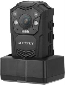 img 3 attached to 📷 MIUFLY 1296P HD Police Body Camera: Law Enforcement Essential with 2 Inch Display, Night Vision, 128G Memory & GPS