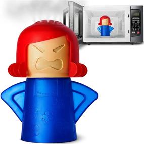 img 3 attached to 🧼 Efficient Cleaning Tools: Angry Mama Steaming Mama for Microwaves and Chilly Mama for Fridges - High-Temperature Steam Clean Combo Pack (2psc)