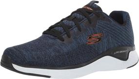 img 4 attached to 👞 Stylish and Comfortable: Skechers Solar Kryzik Oxford Black Men's Shoes - Get Yours Now!