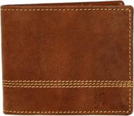 💼 starhide 1150 distressed leather wallet: ultimate rfid blocking protection for your essentials logo